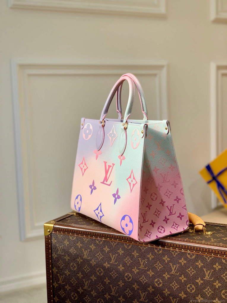 LV M46076 Louis Vuitton Onthego GM Shoulder Shopping Bag