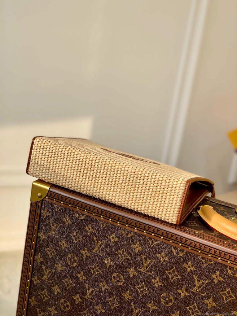 LV M81366 Louis Vuitton Toiletry Pouch On Chain Brown