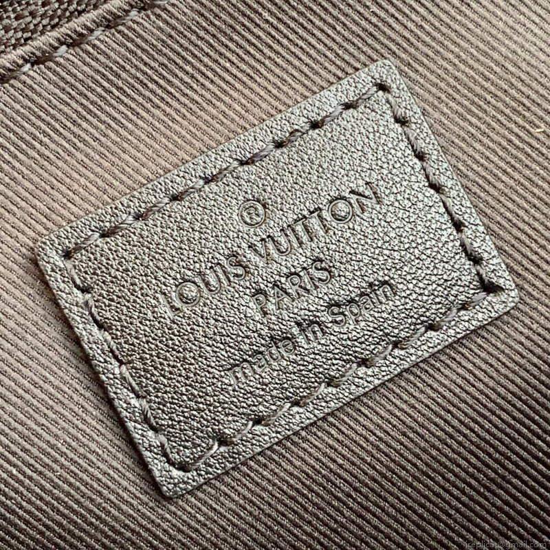 LV M45807 Louis Vuitton S Lock Sling Bag Black