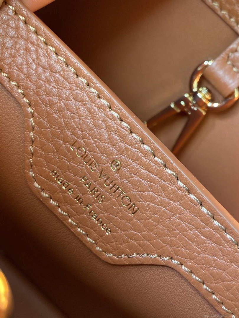 LV N97980 Louis Vuitton Capucines BB Handbag Brown