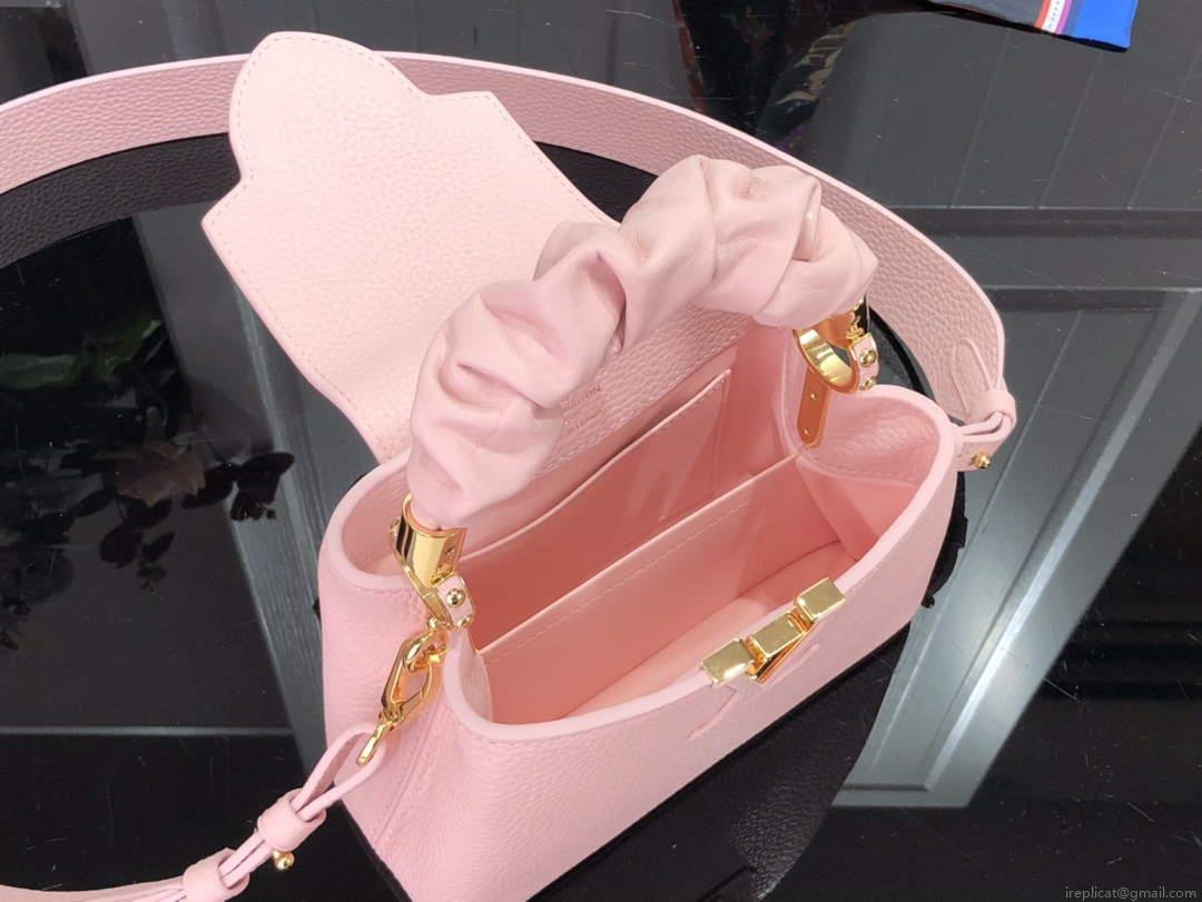 LV M58586 Louis Vuitton Capucines Mini BB Handbag Pink