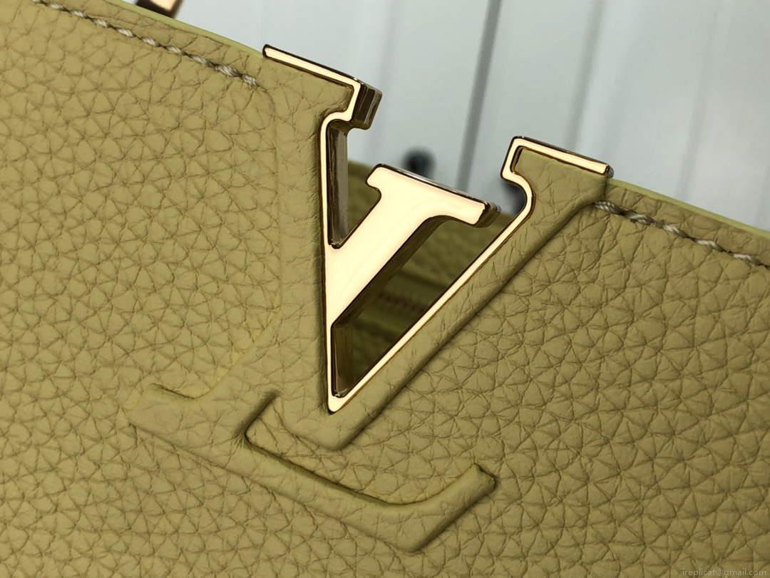 LV M58586 Louis Vuitton Capucines BB Handbag Yellow
