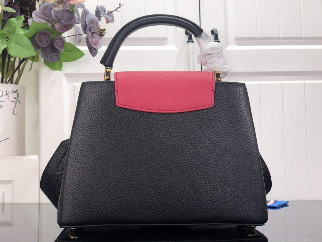 LV M59882 Louis Vuitton Capucines BB Handbag M59883 Black