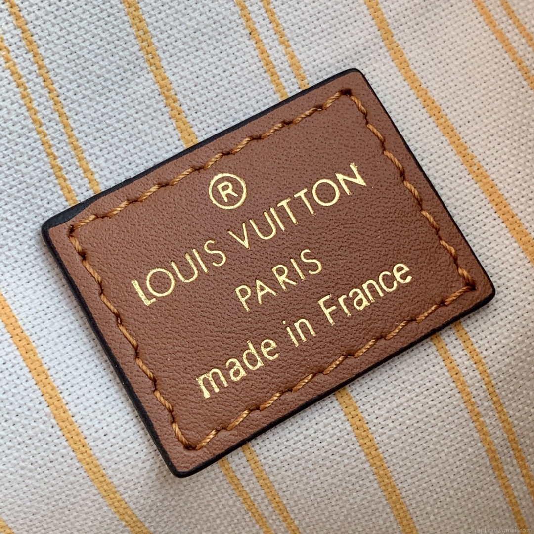 LV M57704 Louis Vuitton NÉONOÉ MM Bag Apricot