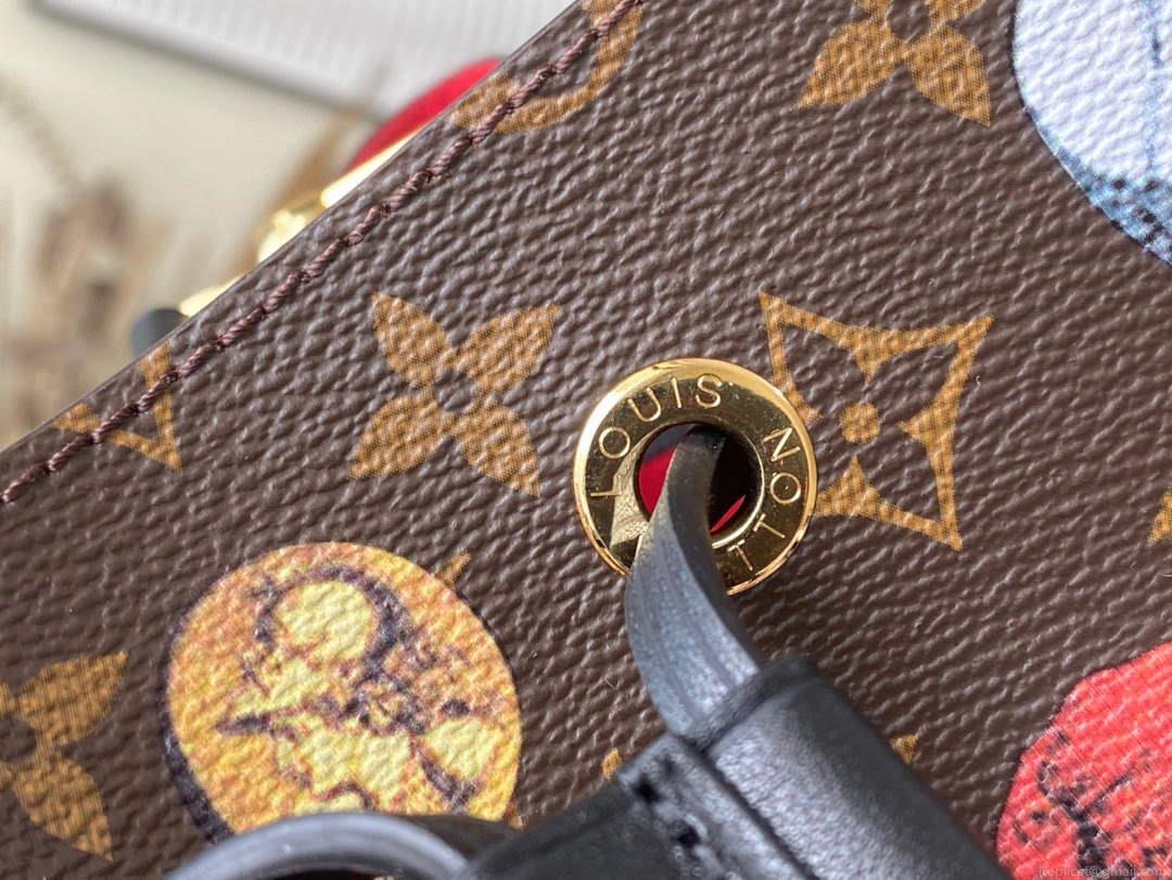 LV M45956 Louis Vuitton NÉONOÉ MM Bag Monogram Cameo printed canvas