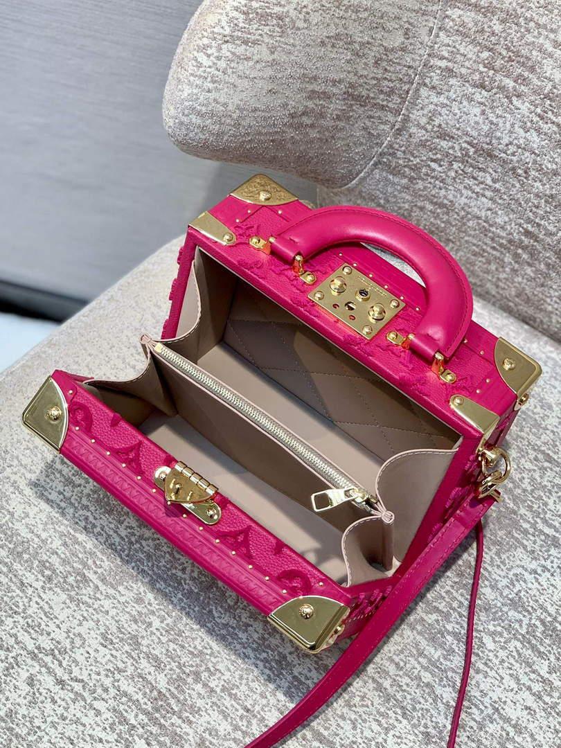 LV M20682 Louis Vuitton Petite Valise Rose red