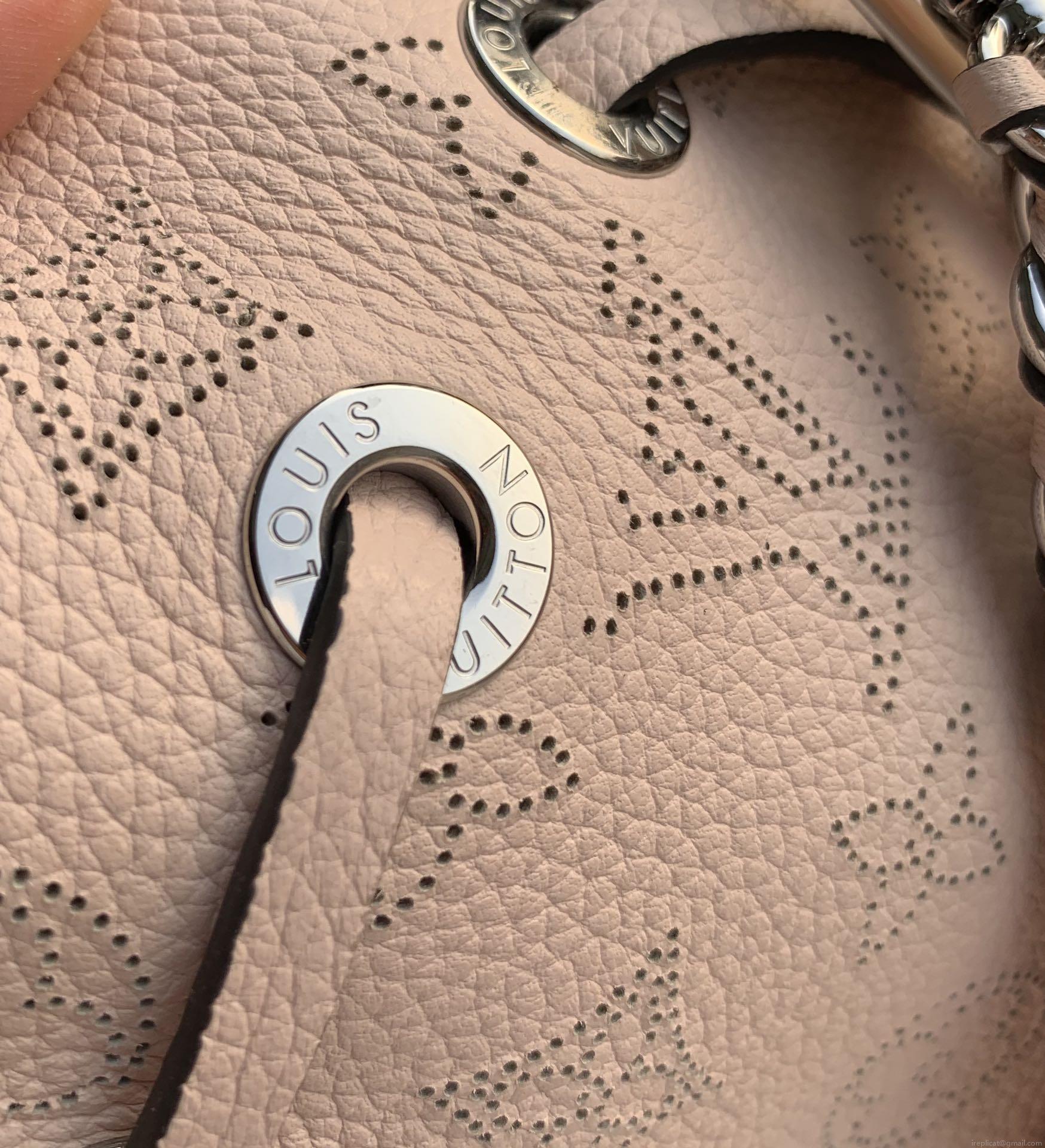 Louis Vuitton LV M59203 Bella Tote Mahina Crème Beige