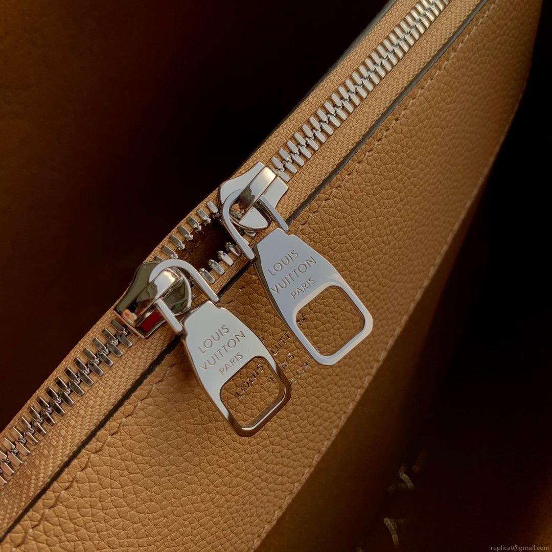 Louis Vuitton LV M59655 Bella Tote Mahina Orange Yellow