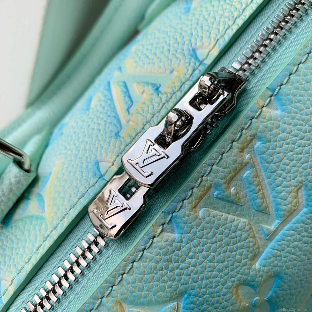 LV M46092 Louis Vuitton Speedy Bandouliere 20 Handbag Vert d’eau Green