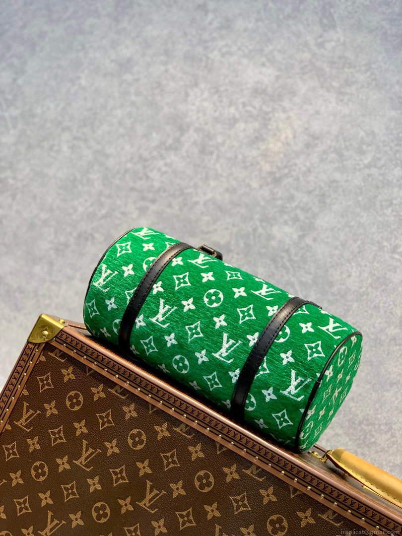 LV M46206 Louis Vuitton papillon Handbag Green