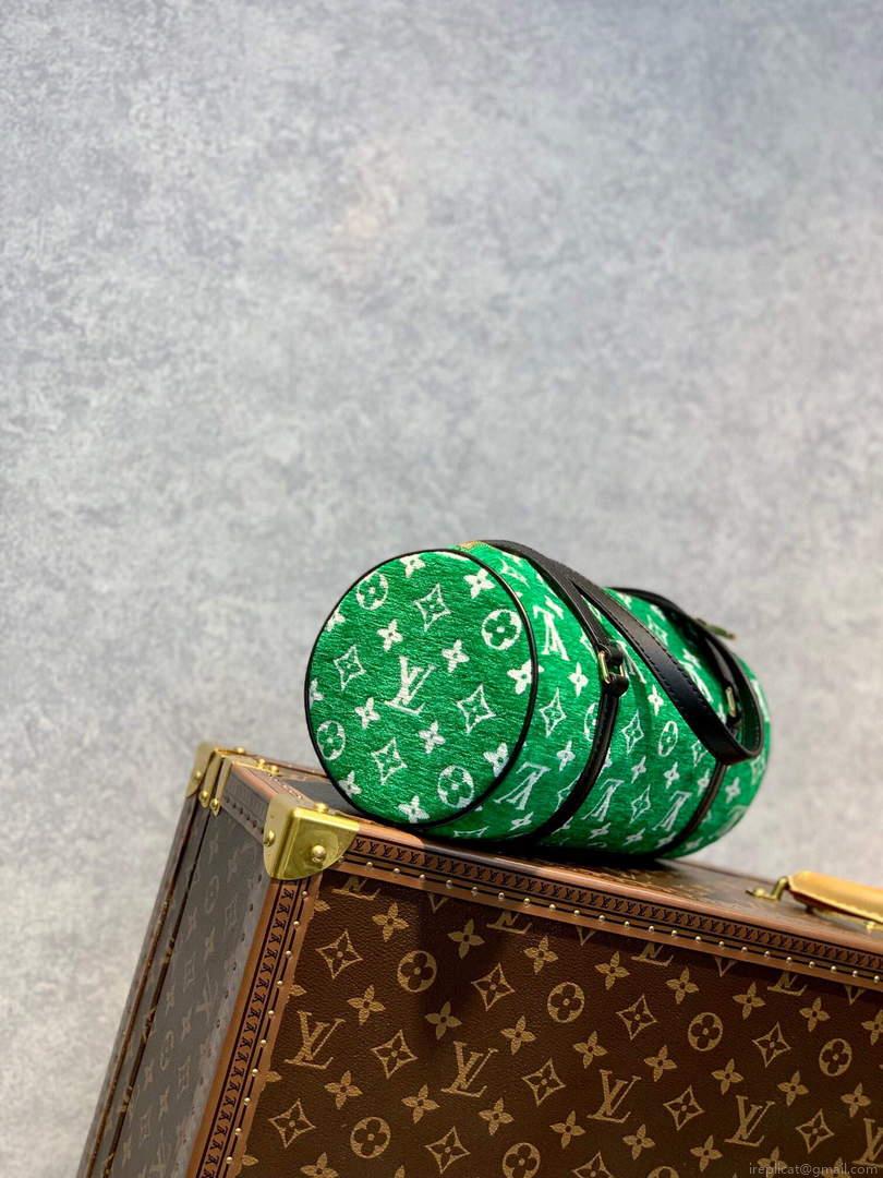 LV M46206 Louis Vuitton papillon Handbag Green