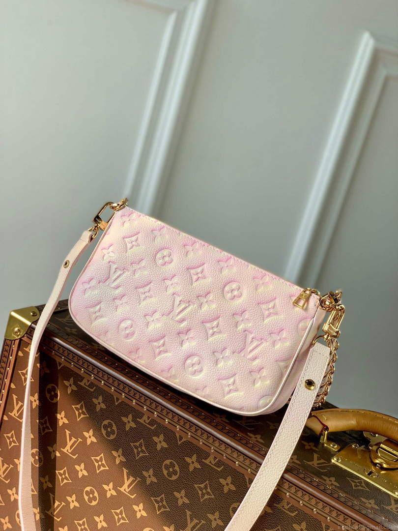 LV M46093 Louis Vuitton Multi Pochette Accessoires Pink