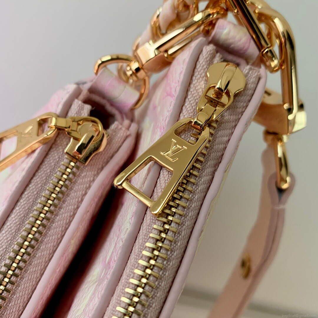 LV M46093 Louis Vuitton Multi Pochette Accessoires Pink