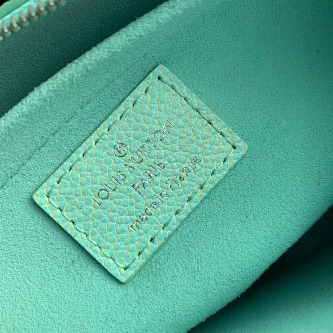 LV M46180 Louis Vuitton Multi Pochette Accessoires Vert d’eau Green
