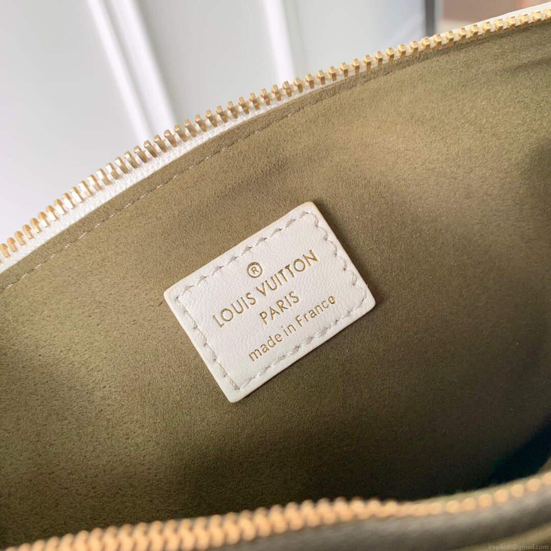 LV M21209 Louis Vuitton Coussin PM Handbag White