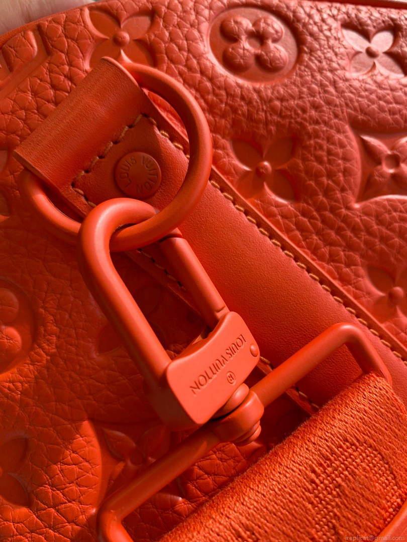 LV M20963 Louis Vuitton Keepall Bandouliere 50 Bag Orange