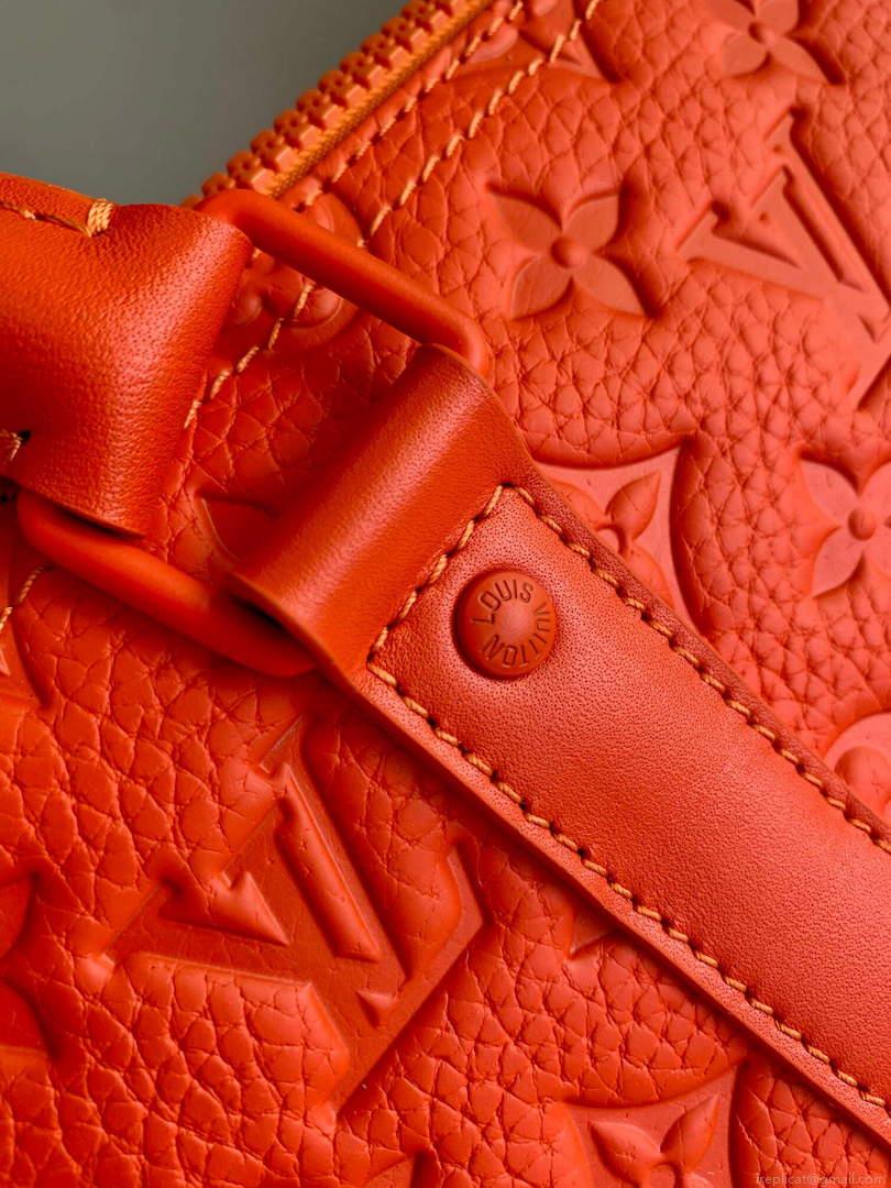 LV M20963 Louis Vuitton Keepall Bandouliere 50 Bag Orange