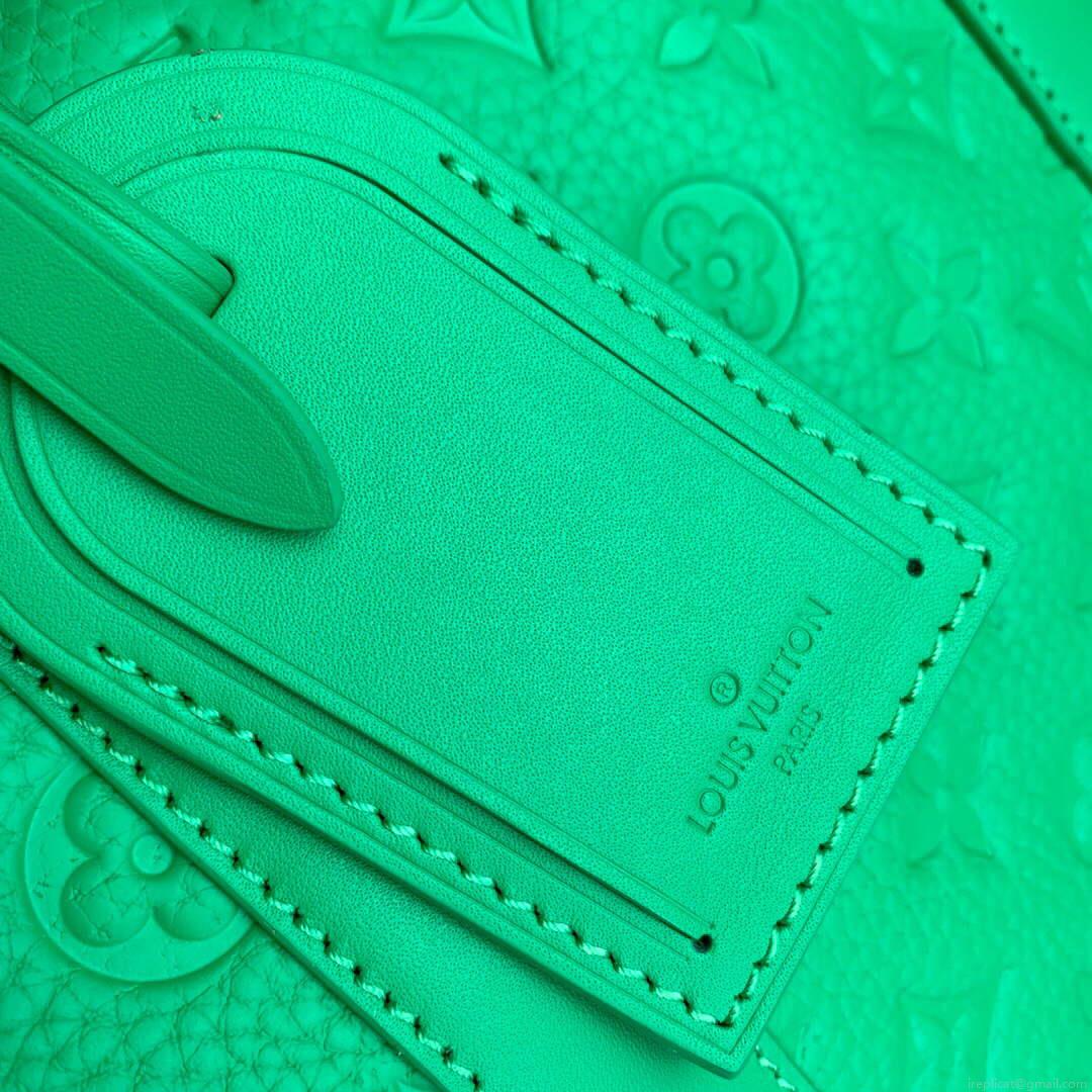 LV M20963 Louis Vuitton Keepall Bandouliere 50 Bag Minty Green