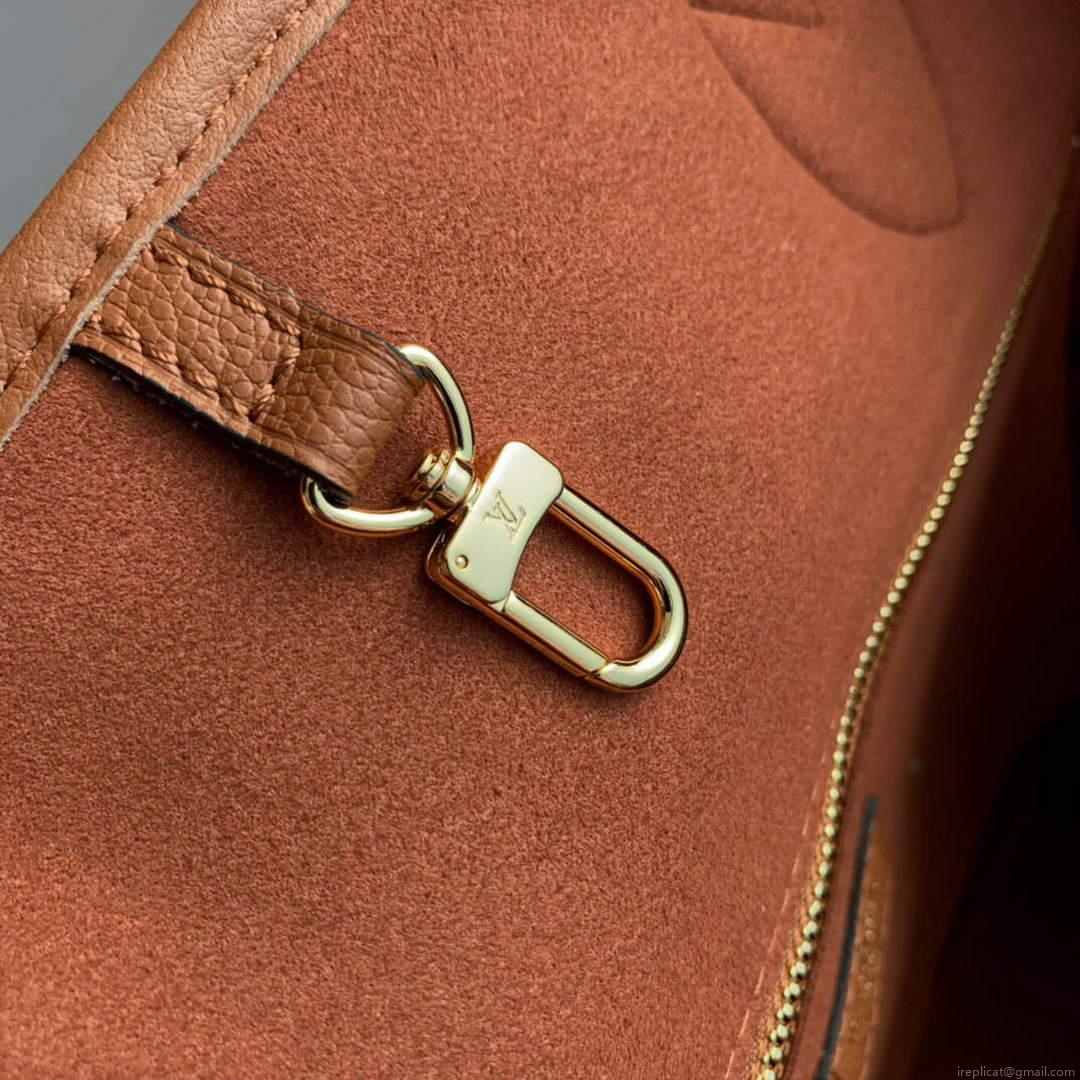 LV M45685 Louis Vuitton Neverfull MM Tote Bag Brown