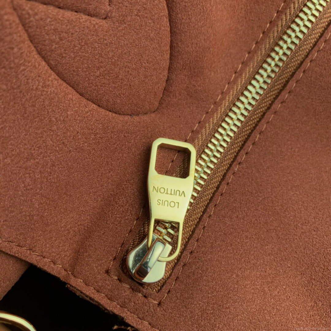 LV M45685 Louis Vuitton Neverfull MM Tote Bag Brown
