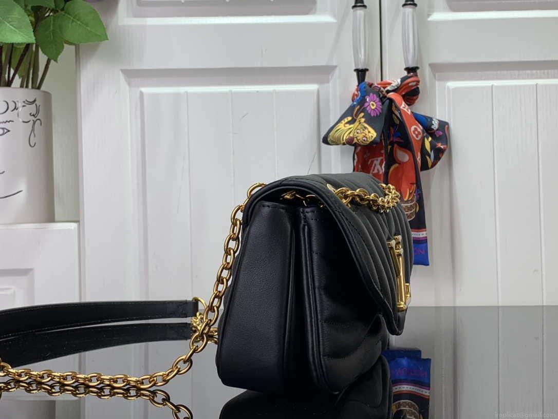 LV M20687 Louis Vuitton New Wave Multi-Pochette Leather M20838 Black