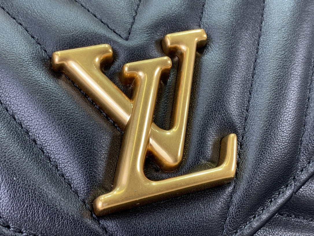 LV M20687 Louis Vuitton New Wave Multi-Pochette Leather M20838 Black