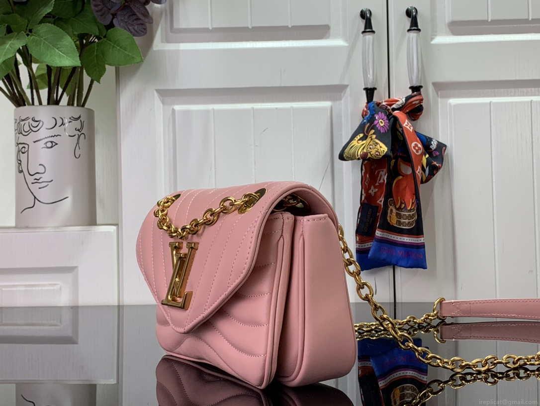 LV M20687 Louis Vuitton New Wave Multi-Pochette Leather M20838 Pink