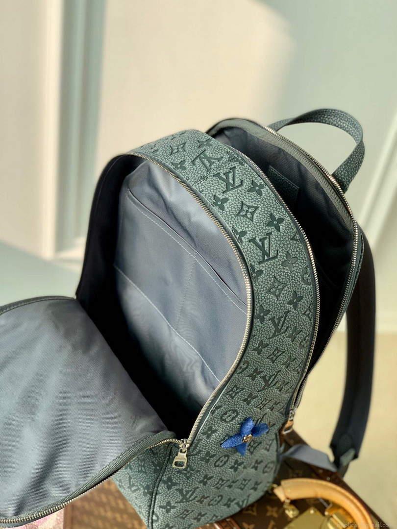 LV M20877 Louis Vuitton Ellipse Backpack Other Leathers Granite