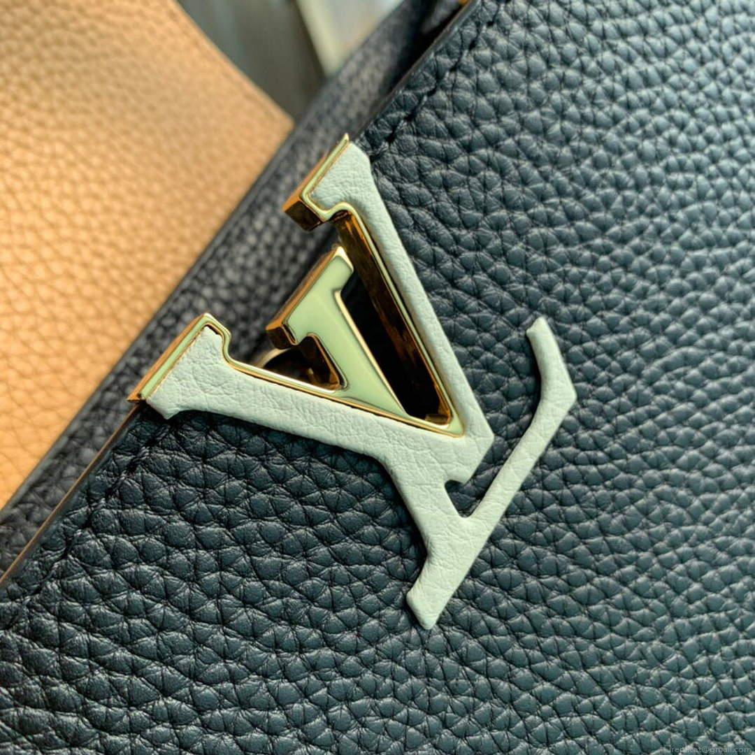 LV M20704 Louis Vuitton Capucines Mini Handbag Black