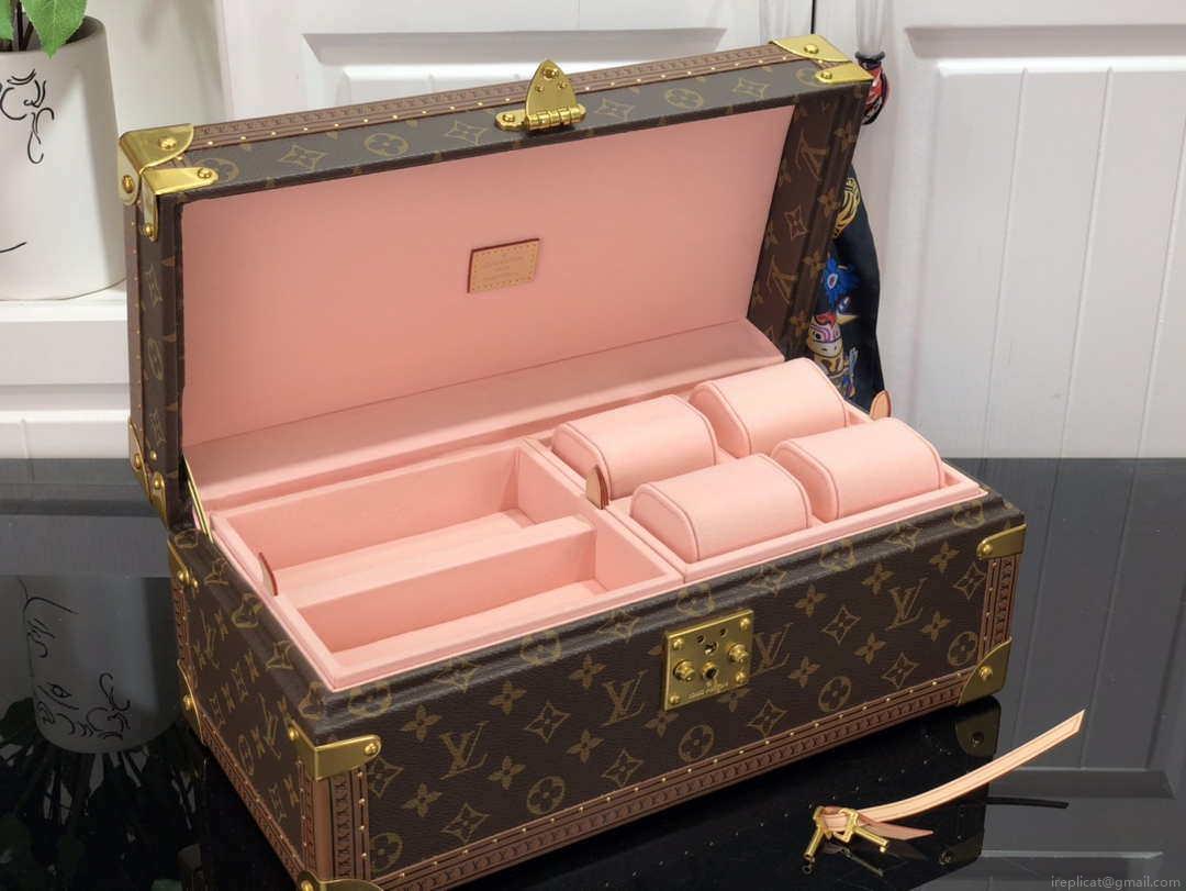Louis Vuitton LV M20209 Coffret Accessoires Monogram Pink