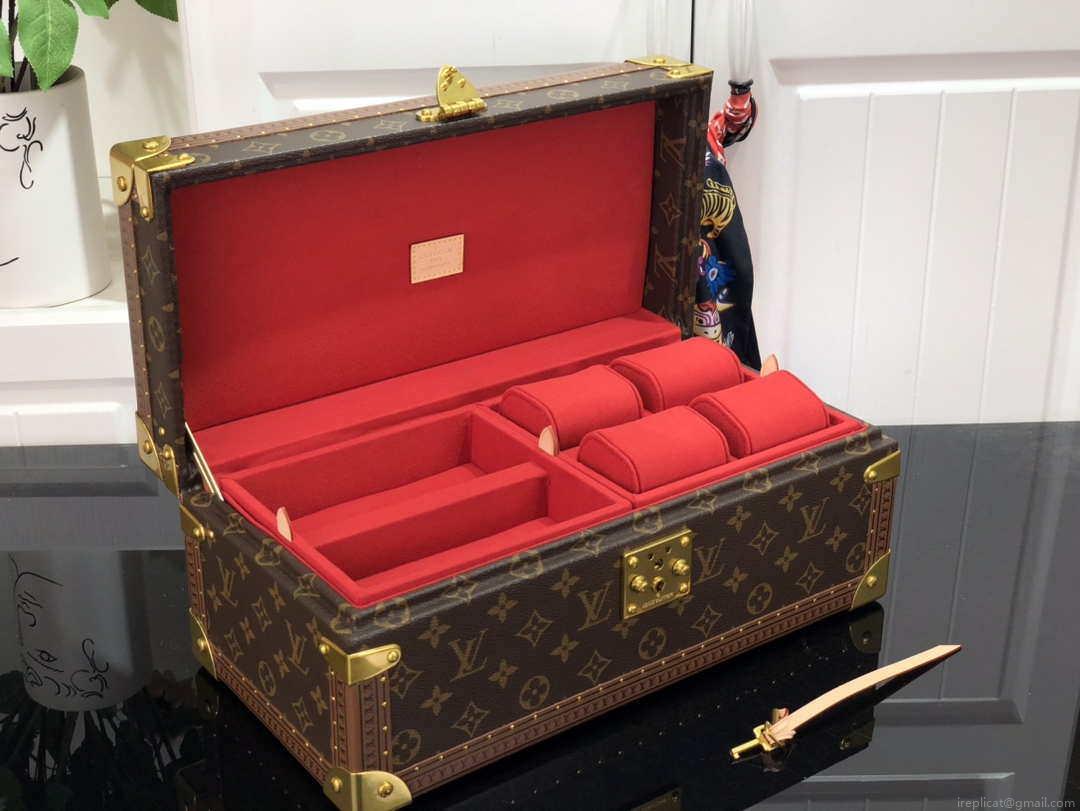 Louis Vuitton LV M20209 Coffret Accessoires Monogram Red