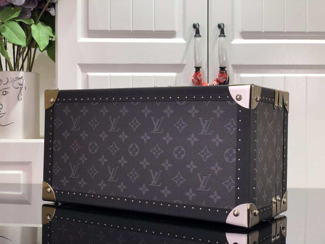 LV M20209 Louis Vuitton Coffret Accessoires Monogram Eclipse canvas Black