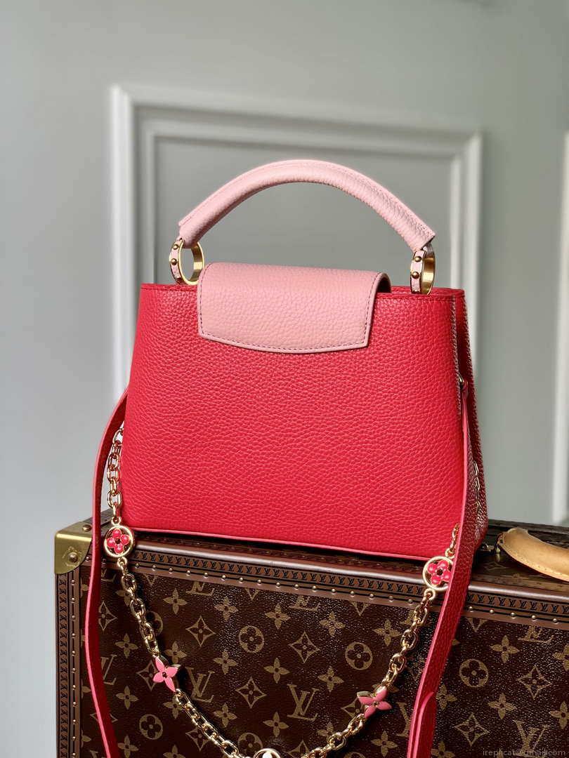 LV M20845 Louis Vuitton Capucines BB Handbag Red
