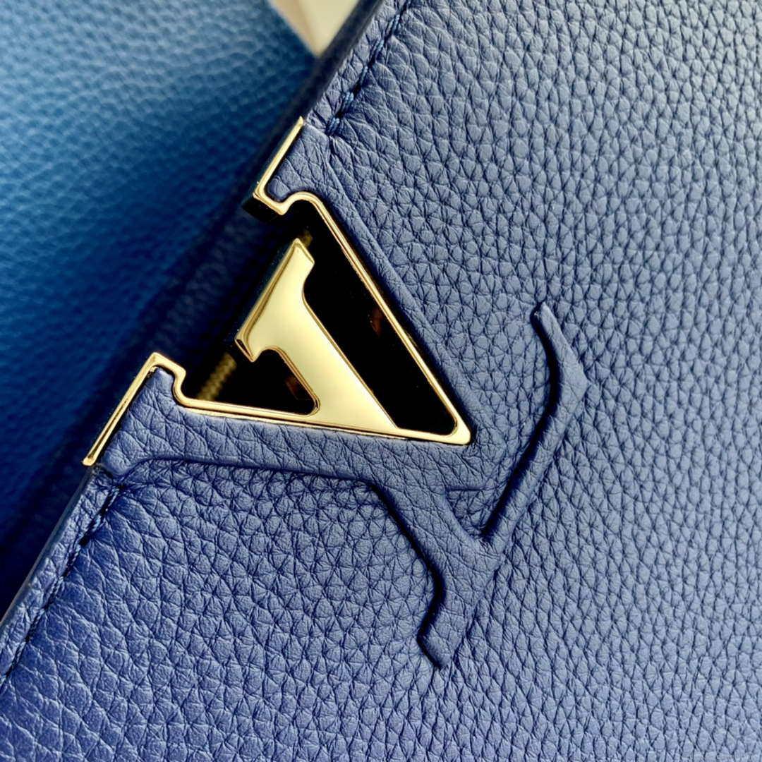 LV M20844 Louis Vuitton Capucines Mini Handbag Blue