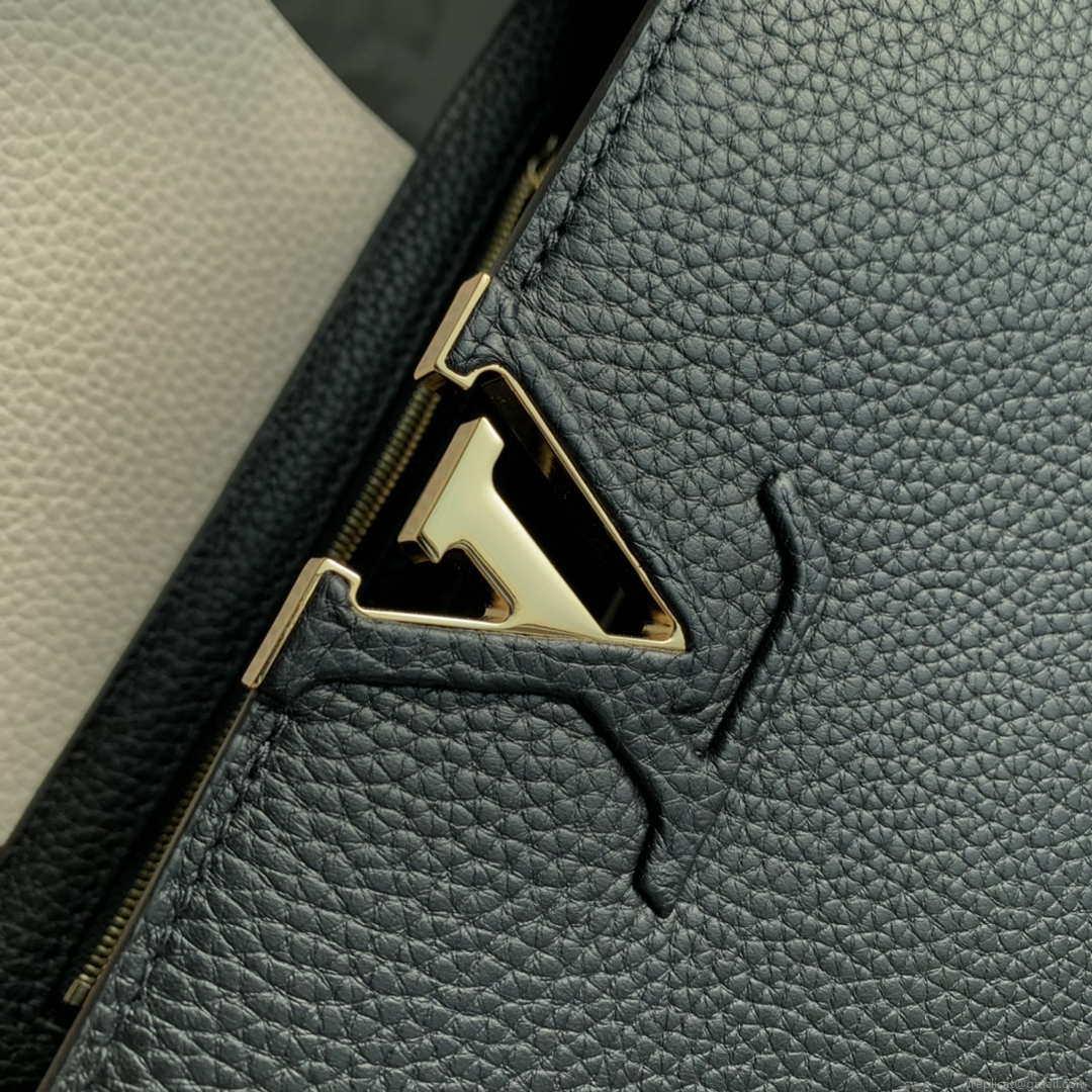 LV M20708 Louis Vuitton Capucines Mini Handbag Black