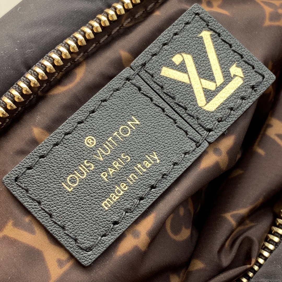 LV M58980 Louis Vuitton Maxi Multi Pochette Accessoires Bag M58977 Black and Fuchsia