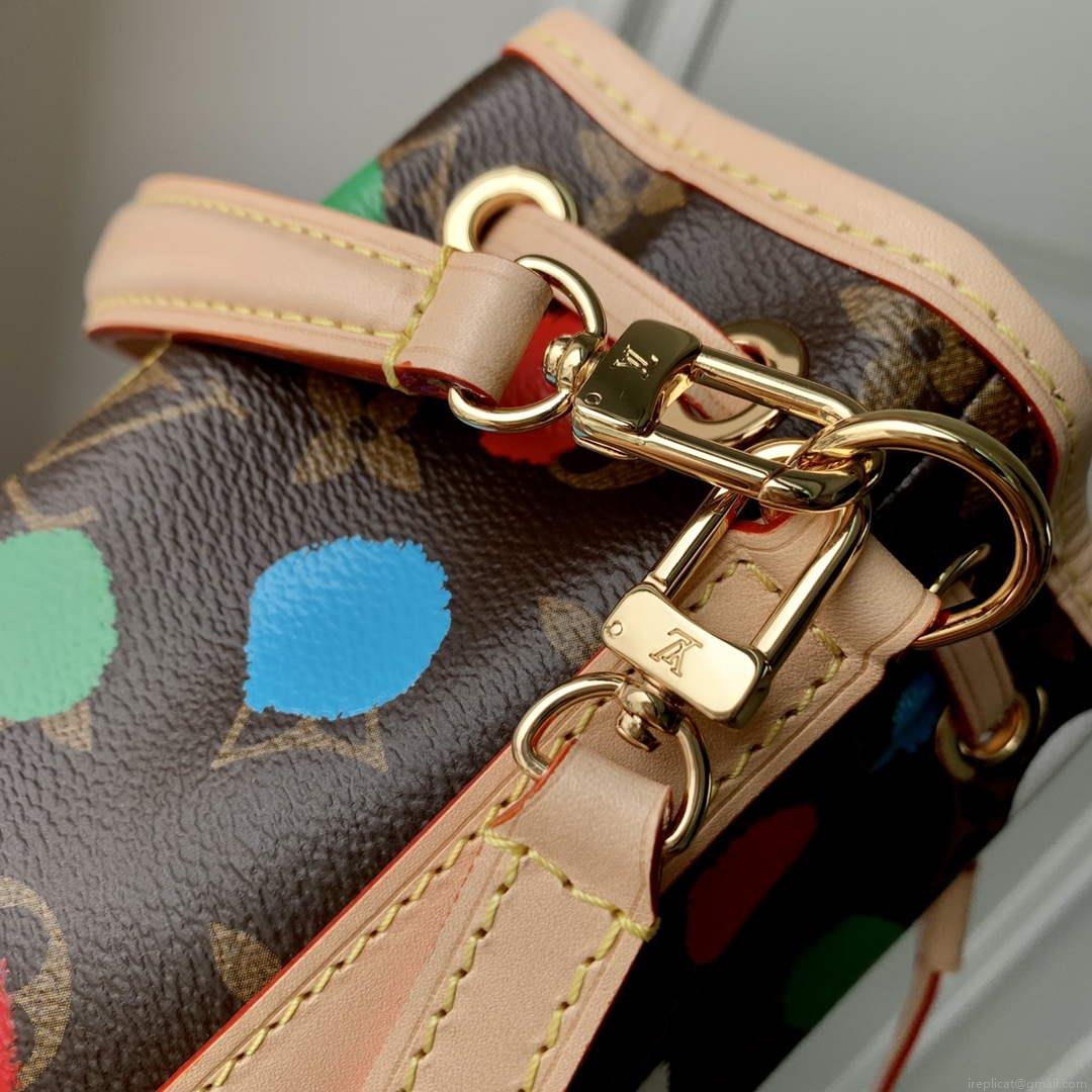 LV M81863 Louis Vuitton LV X YK NANO NOÉ Bag (China limited edition)