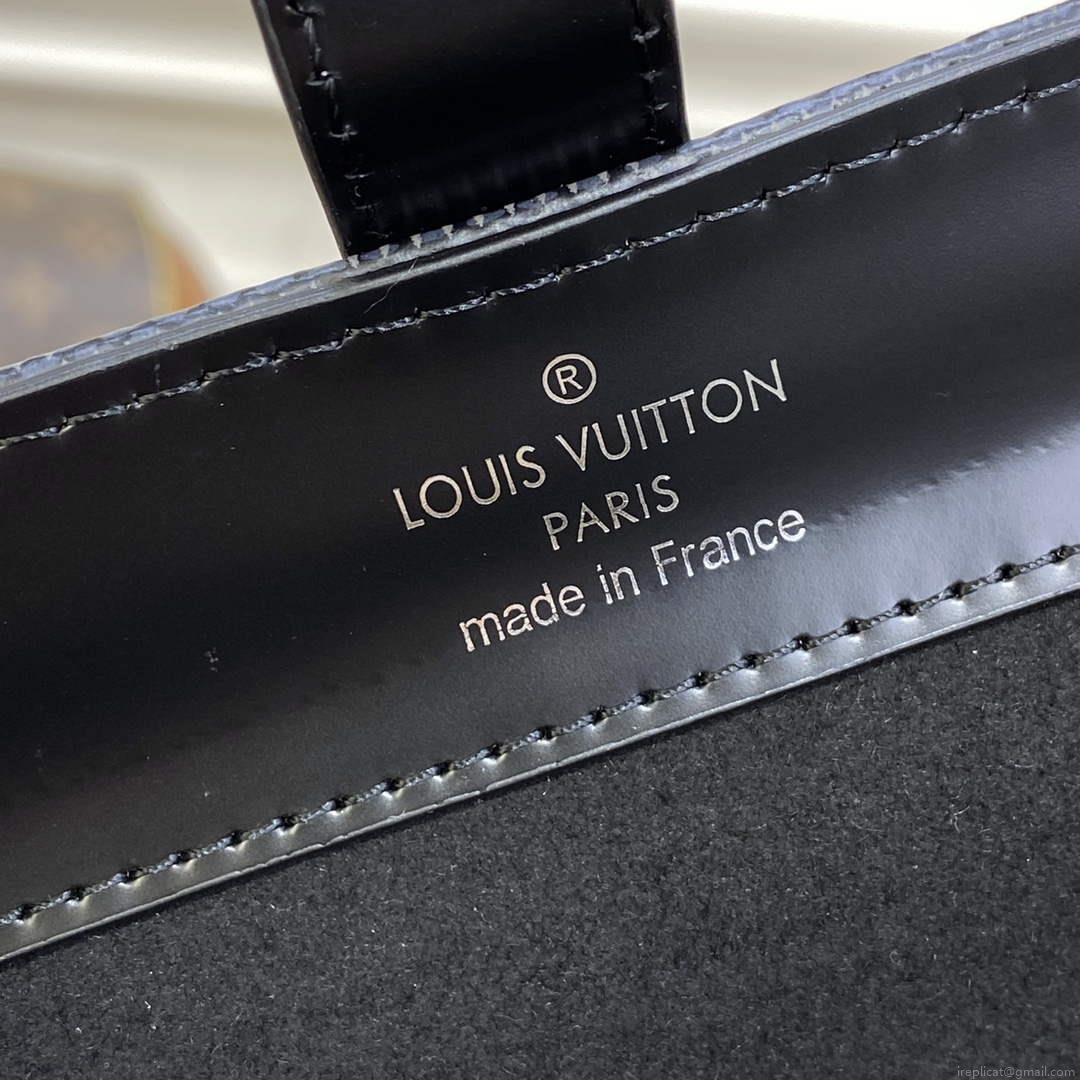 LV N41137 Louis Vuitton 3 Watch Case Damier Graphite Canvas