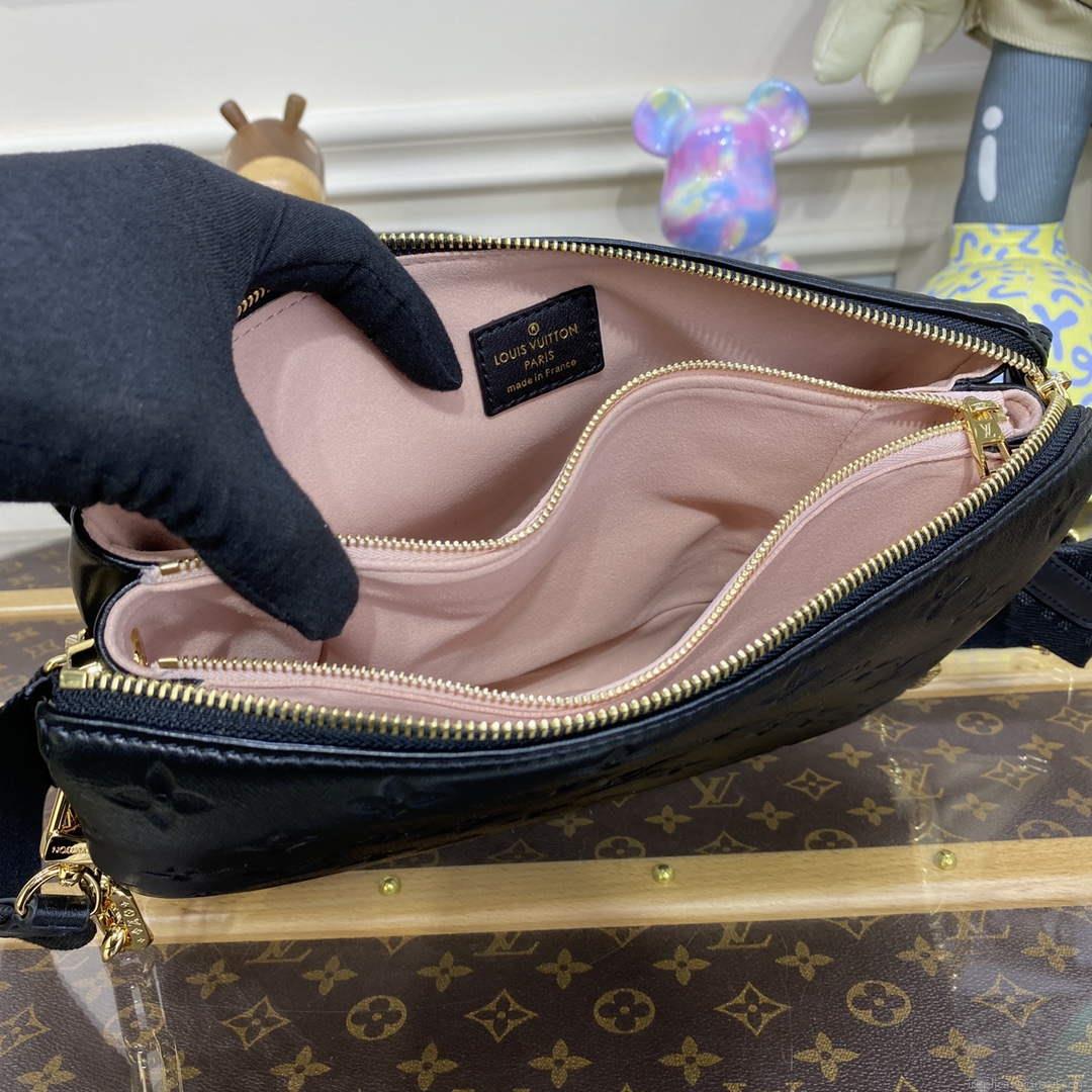 LV M21260 Louis Vuitton Coussin PM Bag Black