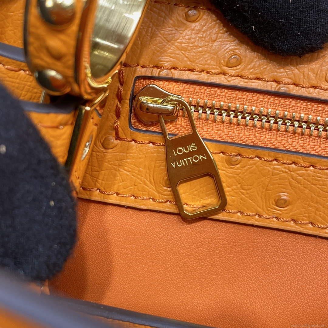 LV N81279 Louis Vuitton Capucines MM Handbag Orange
