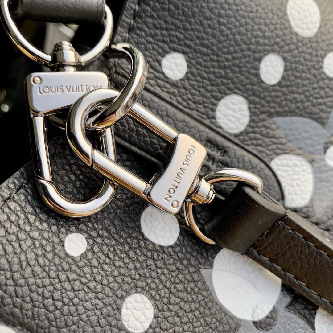LV M21753 Louis Vuitton LV x YK Néonoé MM Bag Black White