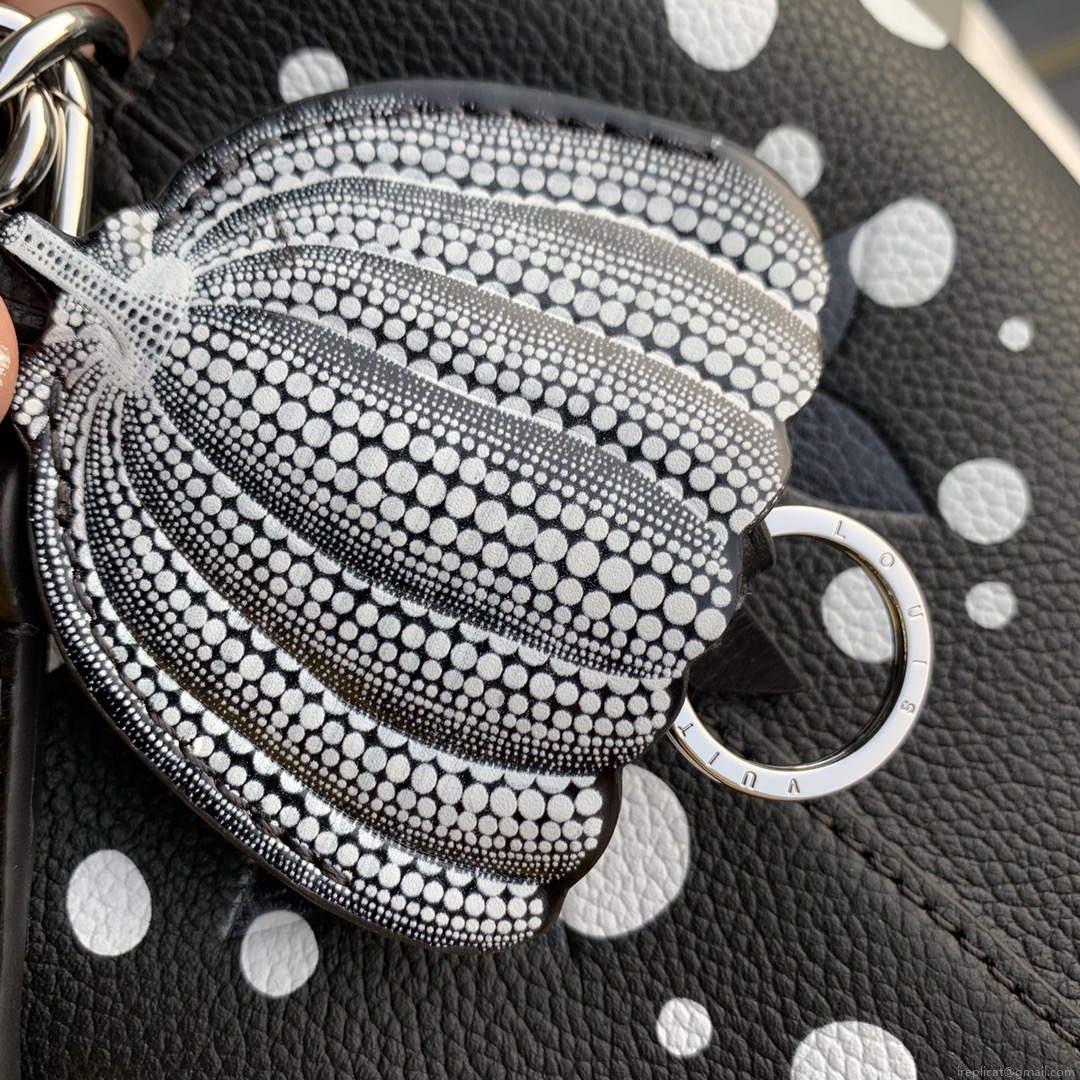 LV M21753 Louis Vuitton LV x YK Néonoé MM Bag Black White