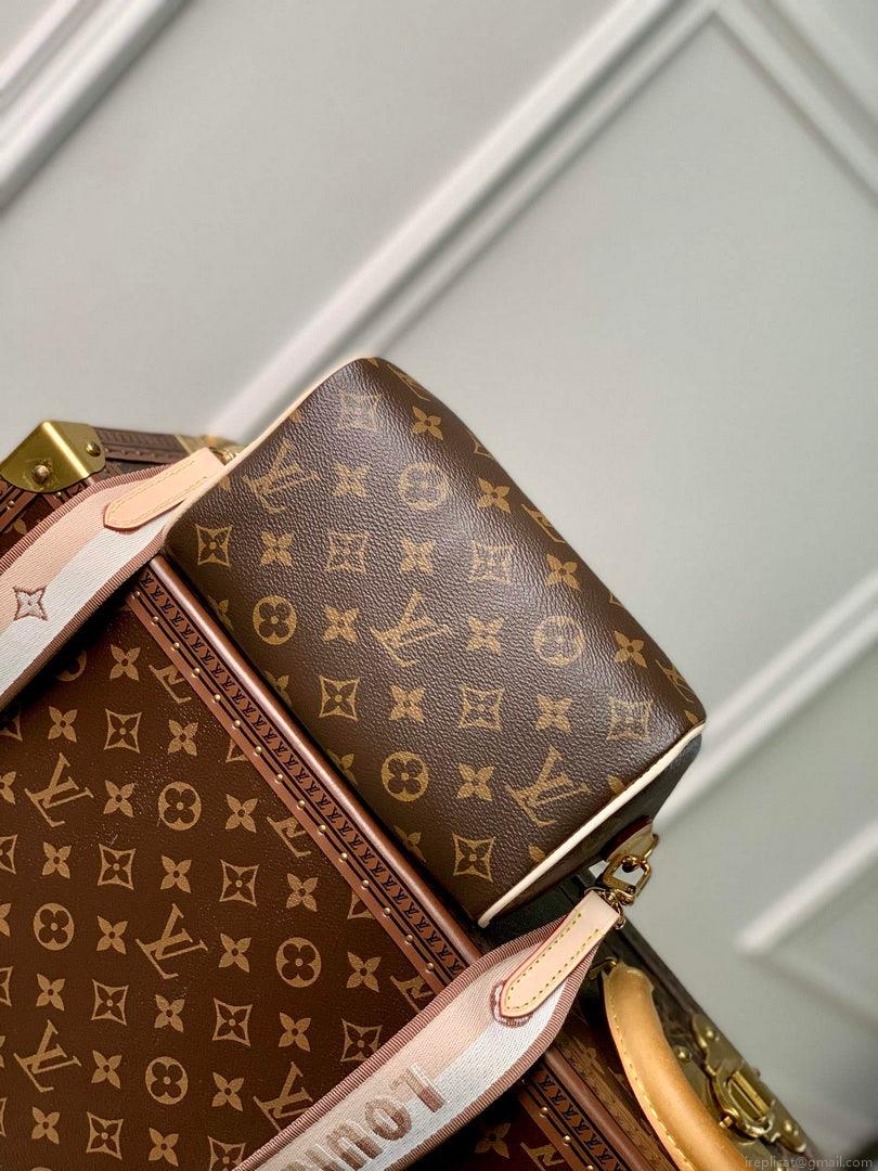 LV M46222 Louis Vuitton Speedy Bandoulière 20 Beige