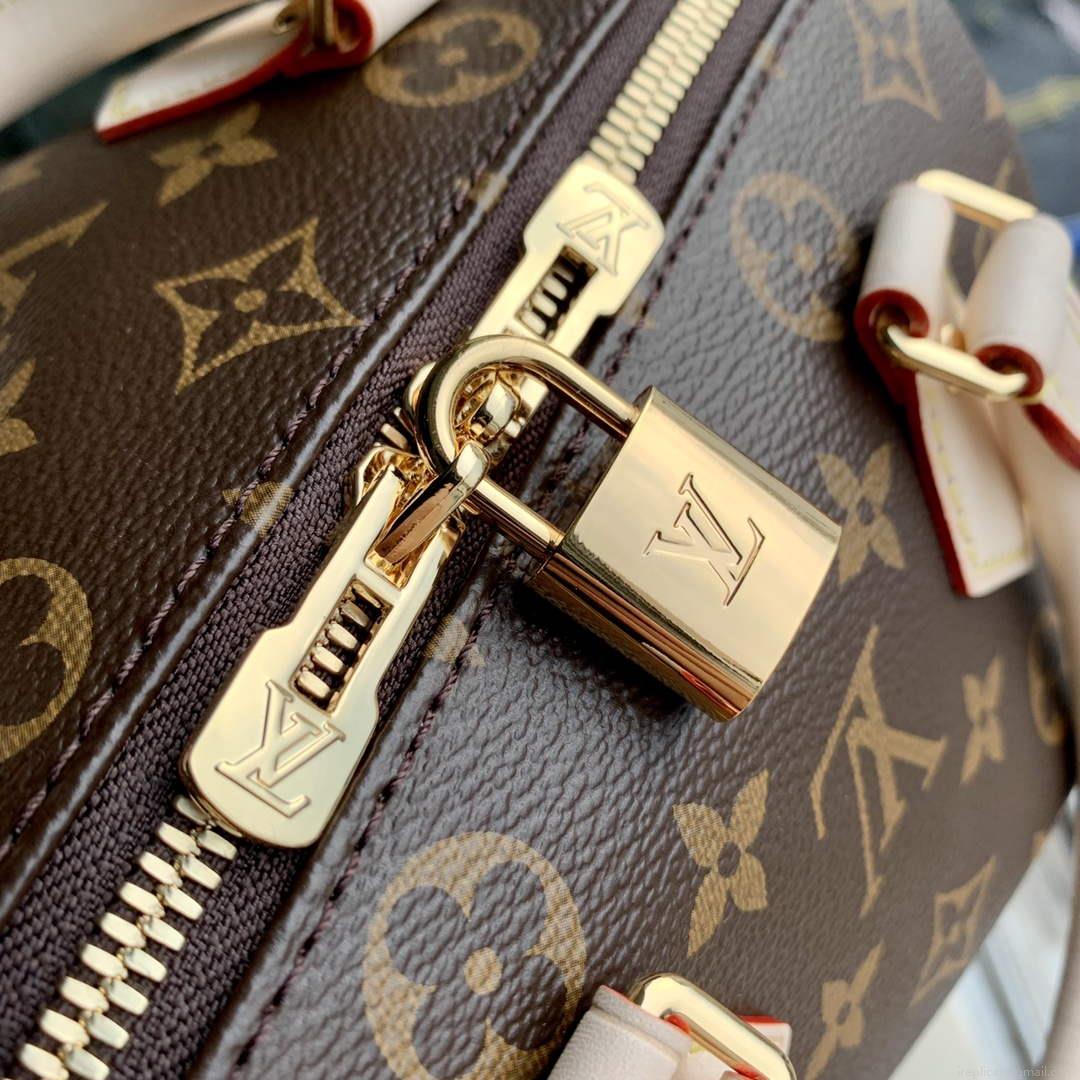 LV M46222 Louis Vuitton Speedy Bandoulière 20 Beige