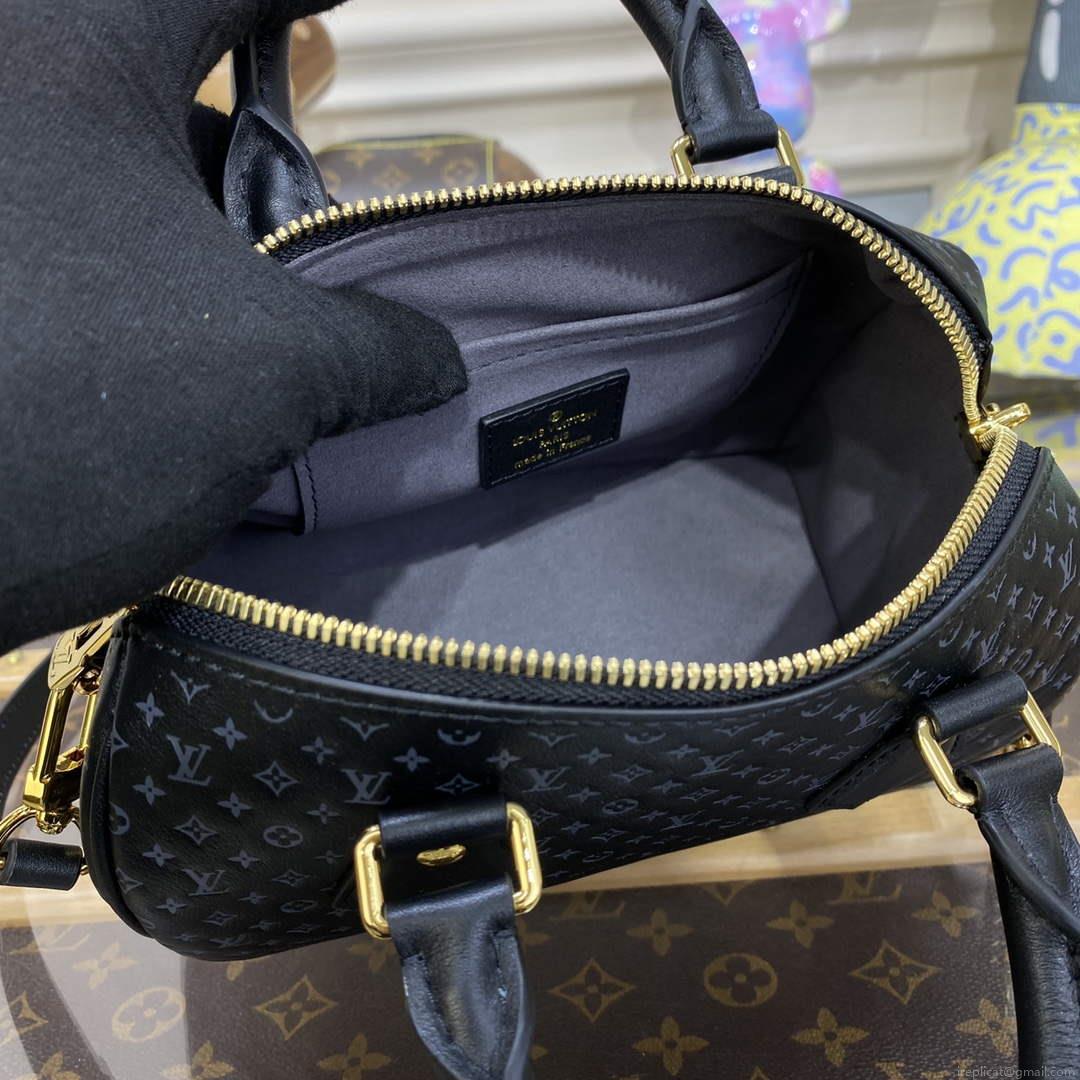 LV M22595 Louis Vuitton Speedy Bandoulière 20 Handbag Black