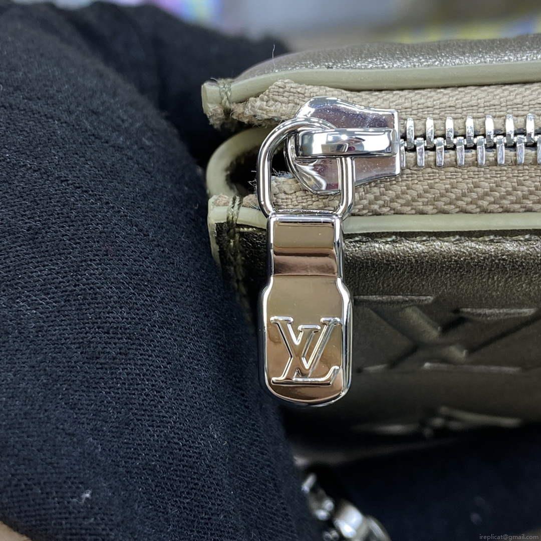 LV M81828 Louis Vuitton Lexington Pouch Bag Light gold