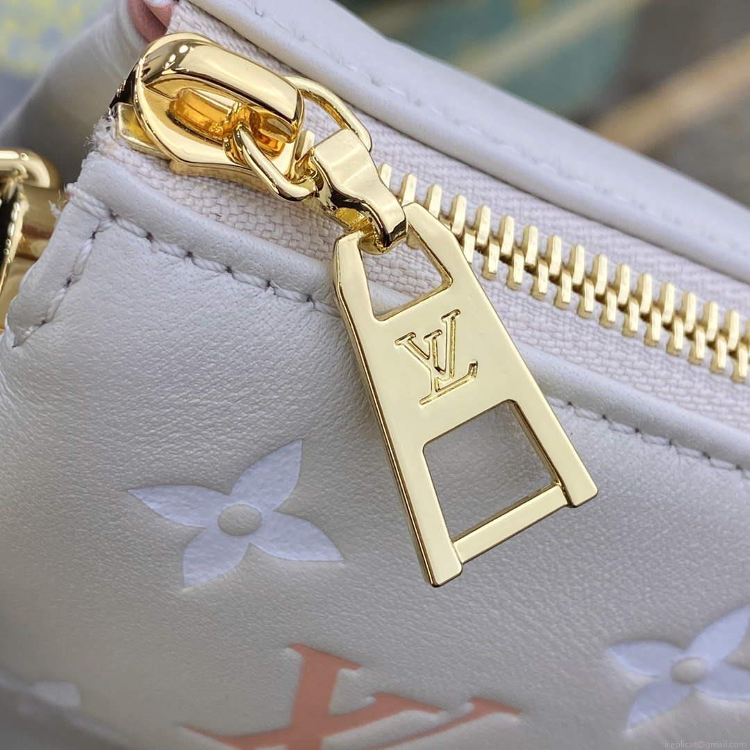 LV M22398 Louis Vuitton Coussin PM Handbag Crème Beige