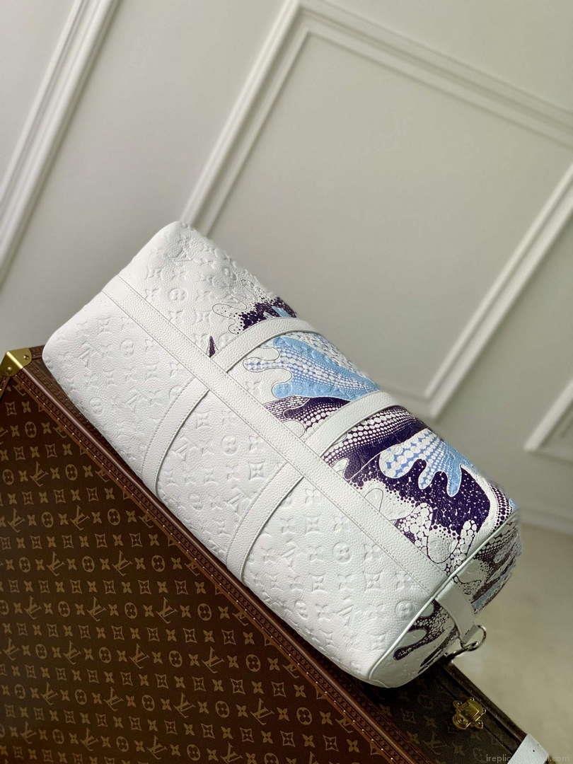 LV M21678 Louis Vuitton LV x YK Keepall Bandoulière 50 Bag