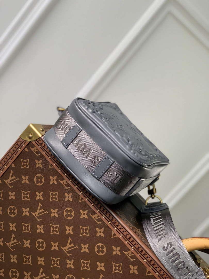 LV M21812 Louis Vuitton Cruiser Messenger Bag Dark Shadow Grey