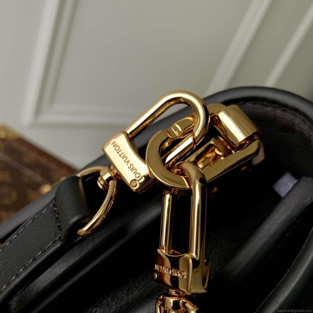 LV M22276 Louis Vuitton Dauphine MM Bag Black